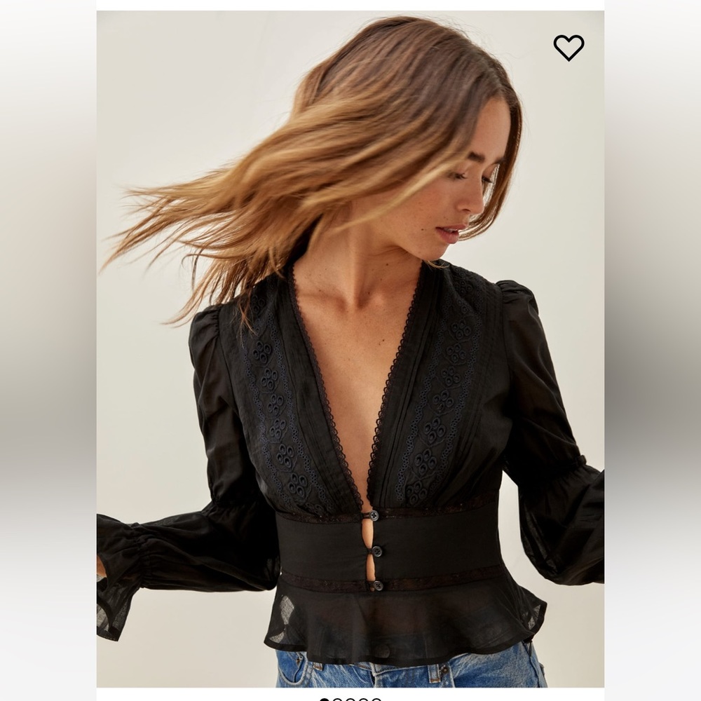 REFORMATION Meadowlark Top